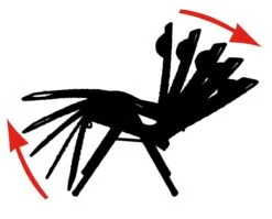 Crespo Relaxstoel - AP-232 Air-Deluxe - Grijs (86) -Outdoor Camping Winkel 1200x965