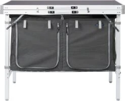 Campart Campingkeuken KI-0757 – Complete Keuken En Campingkast – Opvouwbaar En Inclusief Draagtas - Grijs -Outdoor Camping Winkel 1200x973