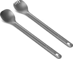 Navaris Spork En Lepel Met Extra Lange Handgreep - Campingbestek Van Titanium - Bestek Voor Onderweg - Lichtgewicht - Inclusief Bewaarzakje -Outdoor Camping Winkel 1200x974 4