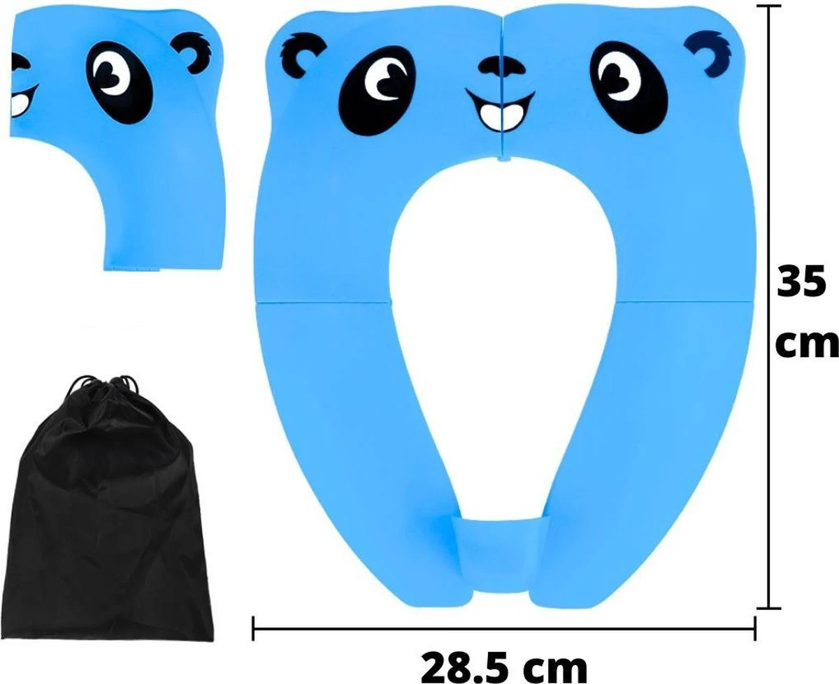 Blauwe Opvouwbare Toilet Zitje - WC Verkleiner - WC Bril Verkleiner- Urinoirs Kind - Toilet Training - Plas Trainer Zitje - Reis Accessoires - Camping Toilet Zitje - Toilet Verkleiner - Toilet Bril Verkleiner 6 Blauwe Opvouwbare Toilet Zitje - WC Verkleiner - WC Bril Verkleiner- Urinoirs Kind - Toilet Training - Plas Trainer Zitje - Reis Accessoires - Camping Toilet Zitje - Toilet Verkleiner - Toilet Bril Verkleiner - Afbeelding 4