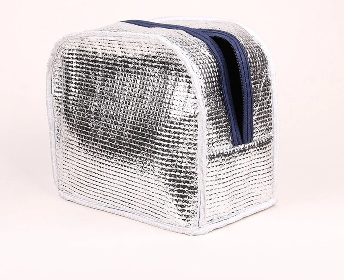 Koeltas - Lunchtas - Volwassenen En Kinderen - Compact & Handig: Zomer - Picknick -School - Lunch - Werk - Klassiek Grijs 9 Koeltas - Lunchtas - Volwassenen En Kinderen - Compact & Handig: Zomer - Picknick -School - Lunch - Werk - Klassiek Grijs - Afbeelding 7