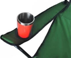 Campingstoel - Inklapbaar Visstoel - Vouwstoel - Comfortabel - Opvouwbaar Stoel - Max. 120 KG - Groen - Rheme -Outdoor Camping Winkel 1200x986