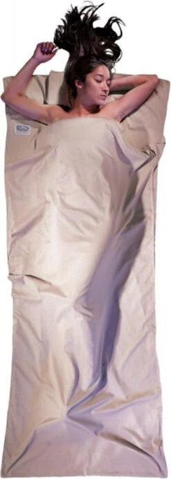 Cocoon Binnenslaapzak Mamo Travelsheet 220 X 88 Cm Katoen Wit -Outdoor Camping Winkel 429x1200 2