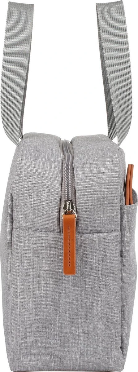 Brisby 4 Laags Geïsoleerde Koeltas - Lunchtas 4 Liter - Lichtgrijs 4 Brisby 4 Laags Geïsoleerde Koeltas - Lunchtas 4 Liter - Lichtgrijs - Afbeelding 2