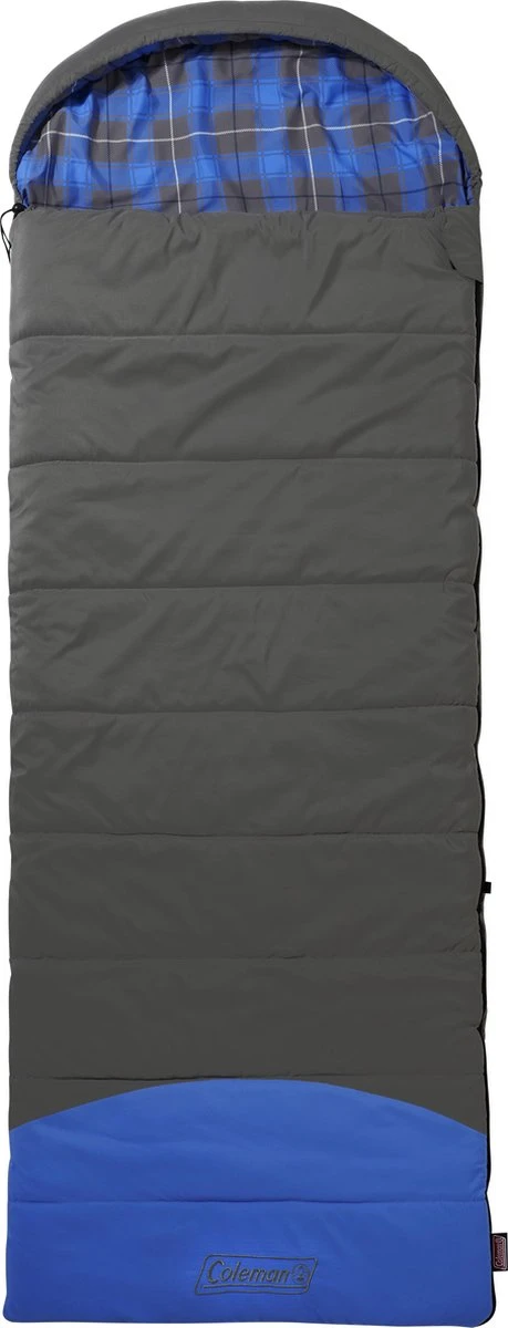 Coleman Basalt Single Slaapzak - 225 X 80 Cm - Grijs/blauw - Extra Lang 3 Coleman Basalt Single Slaapzak - 225 X 80 Cm - Grijs/blauw - Extra Lang