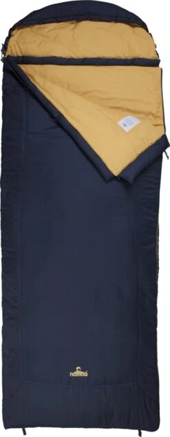 NOMAD® Aztec Comfort Slaapzak | 220x80cm Blauw | Lichtgewicht & Kwalitatief | Dekenmodel Slaapzak | Incl Hoes -Outdoor Camping Winkel 468x1200