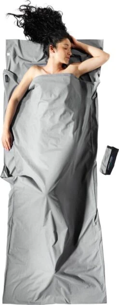 Cocoon Travelsheet InsectShield 100% Katoen - Safari Grey 7 Cocoon Travelsheet InsectShield 100% Katoen - Safari Grey -Outdoor Camping Winkel 471x1200 2