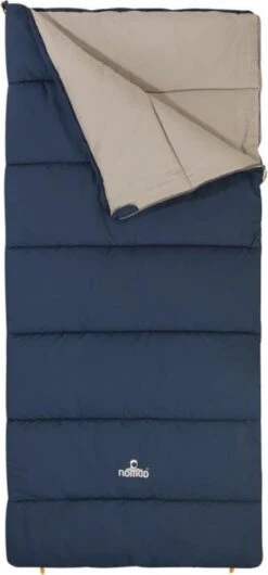 NOMAD® Brisbane Slaapzak | 205x80cm Blauw | Lichtgewicht & Kwalitatief | Dekenmodel Slaapzak | Incl Hoes -Outdoor Camping Winkel 559x1200