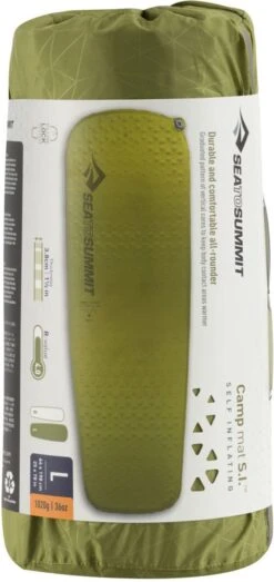 Sea To Summit Camp S.I. Regular Zelf Opbaasbare Slaapmat - 3.8cm - 780g - Groen -Outdoor Camping Winkel 567x1200 1