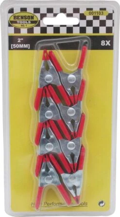 Benson Metalen Veerklem - 50 Mm - 8 Stuks -Outdoor Camping Winkel 665x1200