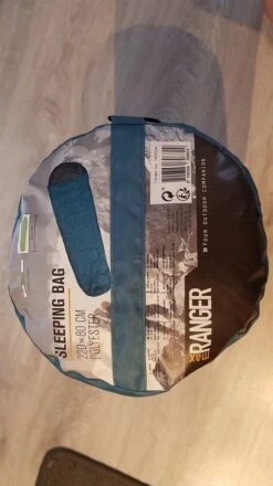 Max Ranger - XL Mummieslaapzak Blauw 220 X 80 Cm - Extra Grote Mummieslaapzak - XL Mummie Slaapzak Blauw -Outdoor Camping Winkel 674x1200 1