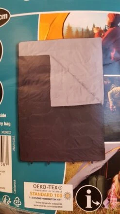 Froyak - 2-persoons Slaapzak XXL Groen 225 X 150 Cm - 2 Persoons Slaapzak Envelop Model Extra Large -Outdoor Camping Winkel 674x1200 7