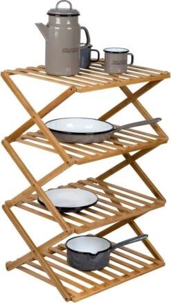 Bo-Camp - Urban Outdoor Collection - Legkast - Fitzroy - L - Bamboe -Outdoor Camping Winkel 677x1200