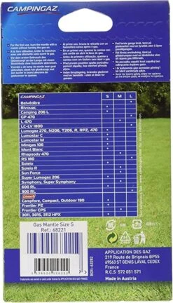 Campingaz Maat S Gloeikousje - 3 Stuks 11 Campingaz Maat S Gloeikousje - 3 Stuks -Outdoor Camping Winkel 686x1200 3