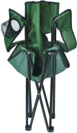 Campingstoel - Inklapbaar Visstoel - Vouwstoel - Comfortabel - Opvouwbaar Stoel - Max. 120 KG - Groen - Rheme -Outdoor Camping Winkel 699x1200