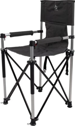 Bo-Camp Kinder Campingstoel Compact - Antraciet -Outdoor Camping Winkel 713x1200 1