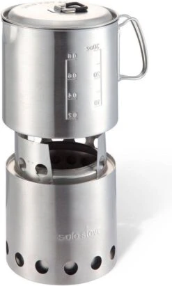 Solo Stove Lite Draagbare Kooktoestel. Geen Vloeibare Brandstof Nodig. Krachtige Efficiënte Houtverbranding En Weinig Rook. Voor 1-2 Personen, 304 Roestvrijstaal, Compact ⌀ 10,8 Cm, Hoogte 14,5 Cm, 255g. -Outdoor Camping Winkel 722x1200 2