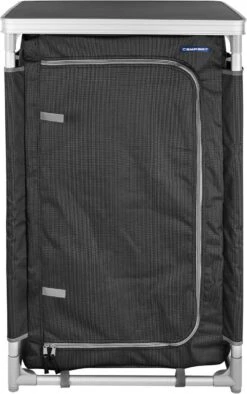 Campart Campingkast CU-0719 – Opvouwbaar En Verstelbaar - 4 Verstelbare Poten - 3 Lagen - Aluminium Frame - Grijs -Outdoor Camping Winkel 753x1200 1