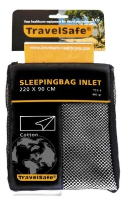 Travelsafe Cotton Inlet - Deken - 1pers. - Beige/ Brown -Outdoor Camping Winkel 756x1200