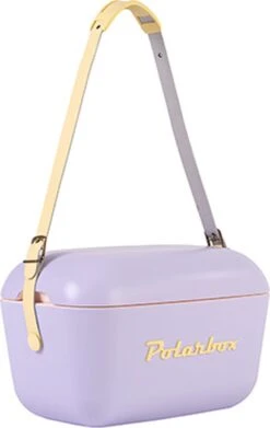 Merkloos Polarbox - Koelbox - Met Schouderband - Paars - 12 Liter - 40x26x(H)23cm -Outdoor Camping Winkel 758x1200