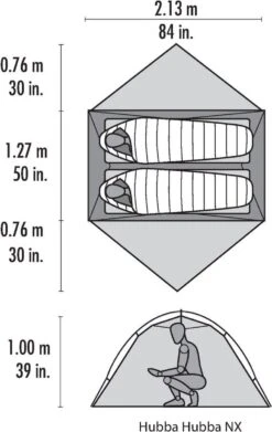 Msr Hubba Hubba Nx Tunneltent - Groen - 2 Persoons -Outdoor Camping Winkel 758x1200 4