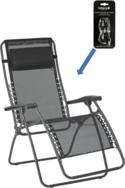 Vervangings Elastiek - Voor Lafuma RSX En RSXA - Zwart -Outdoor Camping Winkel 796x1200