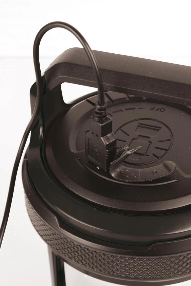 Coleman Twist+ 300 Camping Lantaarn - 300 Lumen - Oplaadbaar - Zwart 9 Coleman Twist+ 300 Camping Lantaarn - 300 Lumen - Oplaadbaar - Zwart - Afbeelding 7