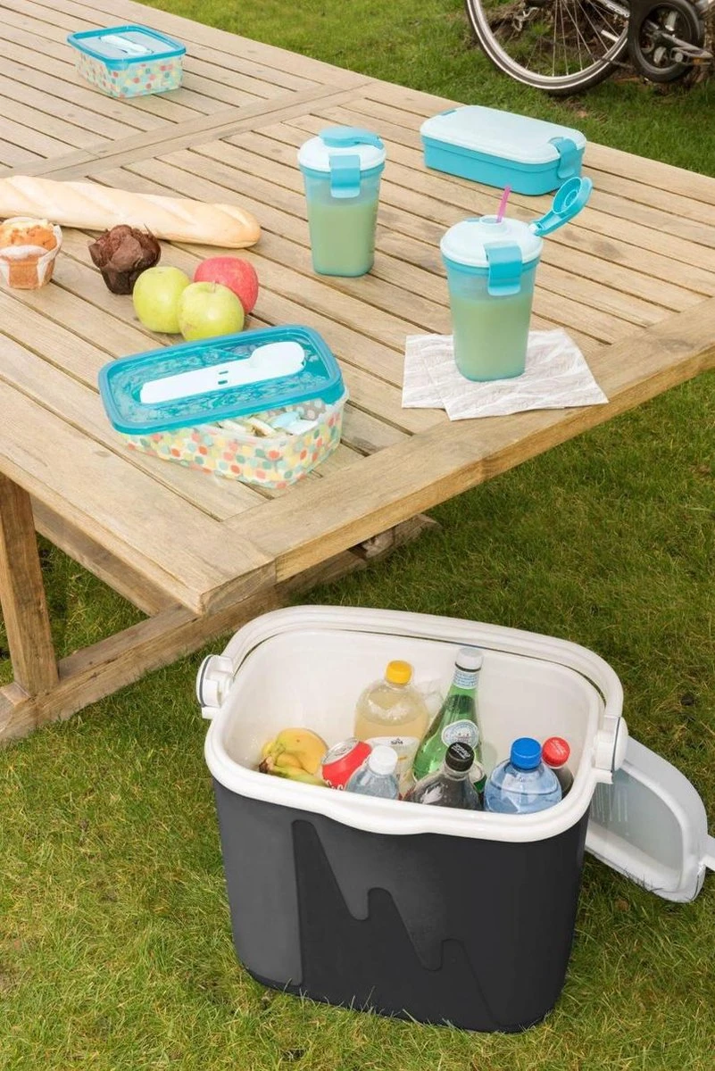 Curver Koelbox - 20L - Grijs - Isolatiekoelbox 4 Curver Koelbox - 20L - Grijs - Isolatiekoelbox - Afbeelding 2