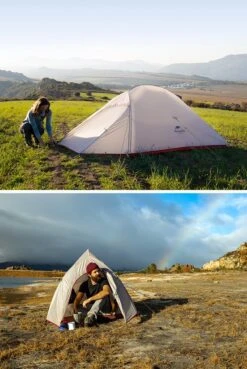 Cloud Up 3 Upgraded - Naturehike® - Tent 3 Persoons - Lichtgewicht Tent - Incl. Grondzeil - 20D 4000MM - Outdoor Kampeertent - Waterdicht - Hiking & Wandelen -Outdoor Camping Winkel 804x1200 2