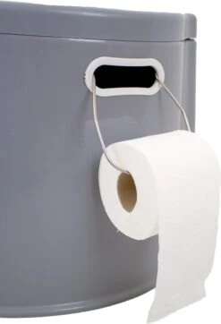 NordFalk Draagbaar Campingtoilet 6 Liter - Camping Toilet Met Binnenemmer - Incl. Deksel En Rolhouder -Outdoor Camping Winkel 819x1200 1