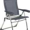 Crespo AL-212 - Campingstoel - Verstelbaar - Donker Grijs -Outdoor Camping Winkel 834x1200