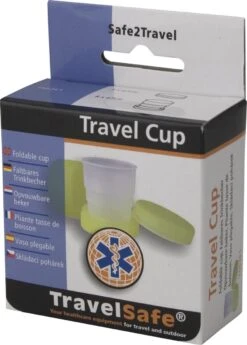 Travelsafe Travelcup - Opvouwbaar Bekertje - 80 Ml -Outdoor Camping Winkel 858x1200