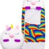 Unicorn Slaapzak -180 Cms | Kinderslaapzak | Slaapzak Junior | Nappers | Children Sleeping Bag | Kinderen Slaapzak | Super Soft 2 In 1 Fun Pillow &Sleepy For Boys | Unicorn Slaapzak | Zachte Slaapzak | Knuffel Slaapzak | 2 In 1 Slaapzak | Kinderen -Outdoor Camping Winkel 868x1200 2