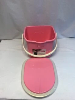 Branq Toiletemmer Draagbaar Met Deksel - 15,5L - Roze -Outdoor Camping Winkel 899x1200 3