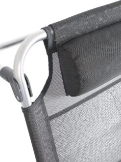 Bo-Camp Beach Chair - Monaco - Aluminium - Grijs -Outdoor Camping Winkel 902x1200