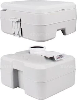 SeaFlo Portable Toilet - Meeneembaar Toilet - Draagbaar Toilet - Chemisch Toilet 20liter - Camping Toilet 20l - WC -Outdoor Camping Winkel 922x1200