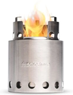Solo Stove Lite Draagbare Kooktoestel. Geen Vloeibare Brandstof Nodig. Krachtige Efficiënte Houtverbranding En Weinig Rook. Voor 1-2 Personen, 304 Roestvrijstaal, Compact ⌀ 10,8 Cm, Hoogte 14,5 Cm, 255g. -Outdoor Camping Winkel 926x1200 2