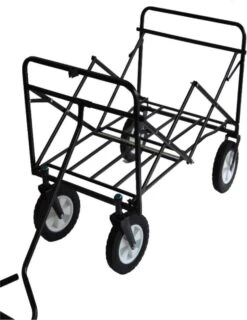 Rijoka Opvouwbare Bolderkar/Bolderwagen - Telescopische Stang | Zwart -Outdoor Camping Winkel 927x1200 7