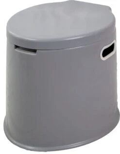 NordFalk Draagbaar Campingtoilet 6 Liter - Camping Toilet Met Binnenemmer - Incl. Deksel En Rolhouder -Outdoor Camping Winkel 934x1200 3