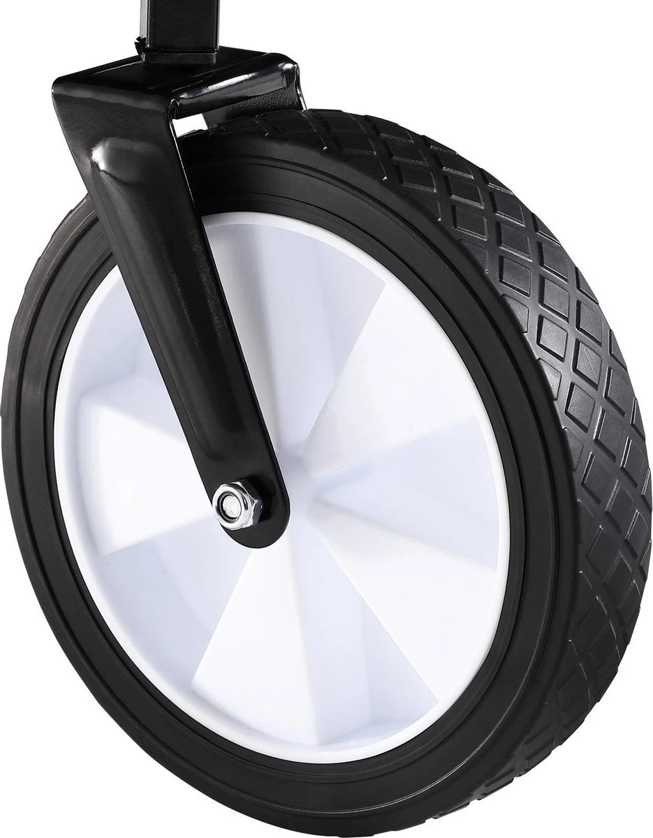 Monzana Bolderkar Opvouwbaar - 100 Liter - Met Afneembaar Dak Grijs 14 Monzana Bolderkar Opvouwbaar - 100 Liter - Met Afneembaar Dak Grijs - Afbeelding 12