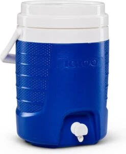 Igloo Sport 2 Gallon - Kleine Drankdispenser - 7,6 Liter - Blauw -Outdoor Camping Winkel 978x1200