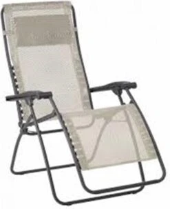 Lafuma RSXA Clip - Relaxstoel - Verstelbaar - Inklapbaar - Zero Gravity - Seigle -Outdoor Camping Winkel 979x1200